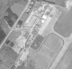 Les infrastructures de Bellegarde en 1983.