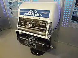 Réservoir d'Hydrogène liquide Linde