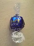 Truffe Lindor au chocolat noir