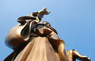 Grand Bouddha vu du bas