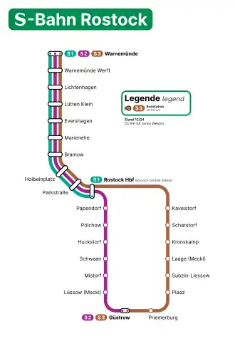 Image illustrative de l’article S-Bahn de Rostock
