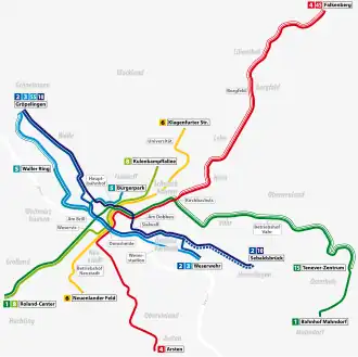 Image illustrative de l’article Tramway de Brême