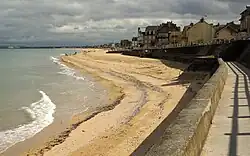 La plage de Lion-sur-Mer.