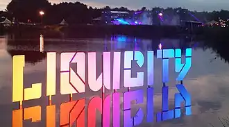 Description de l'image Liquicity Festival 2016 sign.jpg.