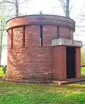 Chapelle du cimetière militaire allemand.