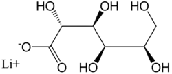Image illustrative de l’article Gluconate de lithium