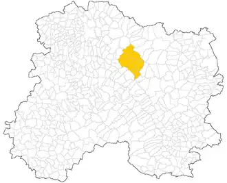 Localisation de Communauté de communes de la Région de Mourmelon