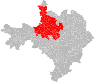 Localisation de Alès Agglomération