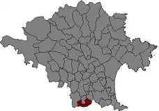 Localisation de Saus, Camallera i Llampaies