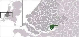 Localisation de Dordrecht