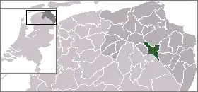 Localisation de Hoogezand-Sappemeer