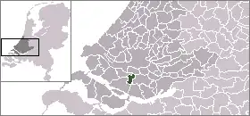 Localisation de Oud-Beijerland