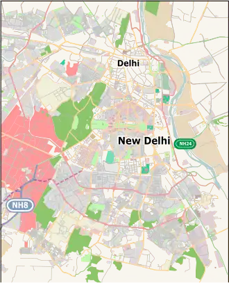(Voir situation sur carte : New Delhi)