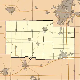 (Voir situation sur carte : comté d'Ogle)