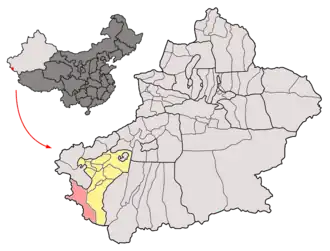 Xian autonome tadjik de Taxkorgan