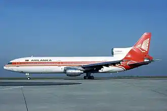 4R-ULD, l'appareil concerné par l'incident, photographié à l'aéroport de Paris-Le Bourget en novembre 1983