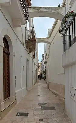 Via Giannone, une ruelle du centre.