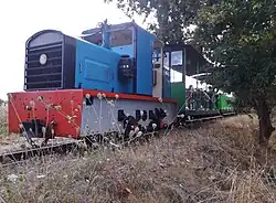 Locotracteur Billard no&nbsp;24 à Salles.