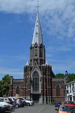 Église Sainte-Marie, de style néogothique bâtie en 1876 par Émile Ryez.