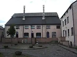 Bâtiment de l'ancienne verrerie.
