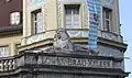 Lion sur le fronton du Löwenbräukeller&nbsp;(en)
