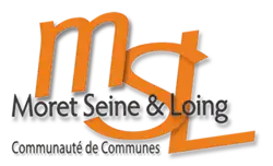 Blason de Communauté de communes Moret Seine et Loing
