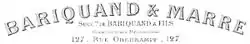 logo de Bariquand et Marre