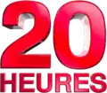 Logo du 20 heures du 1er septembre 2014 au 25 août 2019.