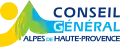 Logo des Alpes-de-Haute-Provence (conseil général) de 2008 à mars 2015