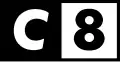 Logo de C8 du 5 septembre 2016au 28 février 2025.