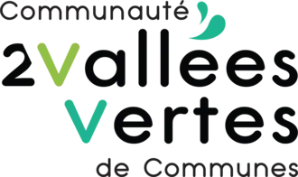 Blason de Communauté de communes des Deux Vallées Vertes