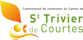Blason de Communauté de communes du canton de Saint-Trivier-de-Courtes