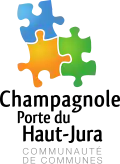Blason de Communauté de communes Champagnole Porte du Haut-Jura