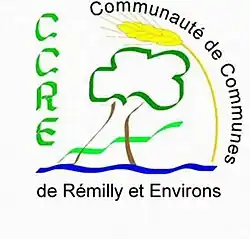 Blason de Communauté de communes de Rémilly et environs