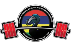 Description de l'image Logo Championnats d'Afrique d'haltérophilie 2017.png.
