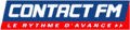 Logo de Contact FM (d'octobre 2001 à 2003).