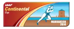 Description de l'image Logo Coupe continentale d'athlétisme 2014.png.