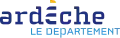 Logo du conseil départemental de l'Ardèche de 2015 à 2022