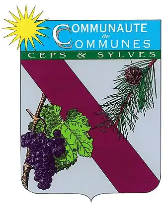 Blason de Communauté de communes Ceps et Sylves