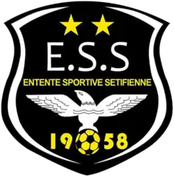 Ancien logo du club pour célébrer le 2e titre de ligue des champions (2014 - 2020)