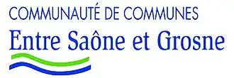 Blason de Communauté de communes Entre Saône et Grosne