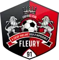 Blason du FC Fleury 91 de 2015 à 2017.