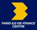 Logo de FR3 Paris Île-de-France Centre du 6 mai 1986 au 6 septembre 1992.