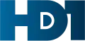 Logo de HD1 du 12 décembre 2012 au 29 janvier 2018.