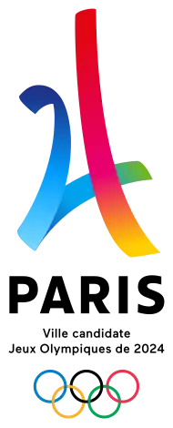 Logo de candidature des Jeux olympiques 2024.