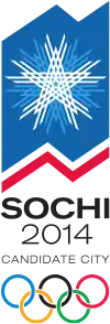 Logo de la candidature de Sotchi pour les JO de 2014.
