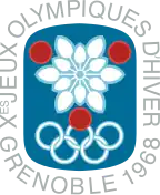 Logo des Jeux olympiques d'hiver de 1968.
