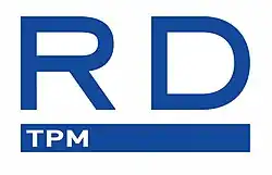 Logo de l'exploitant RD TPM, qui est une filiale de RATP Dev (2023-).
