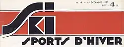 Ski Sports d'hiver 1932-37