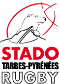 Logo du Stado Tarbes Pyrénées rugby depuis 2017.